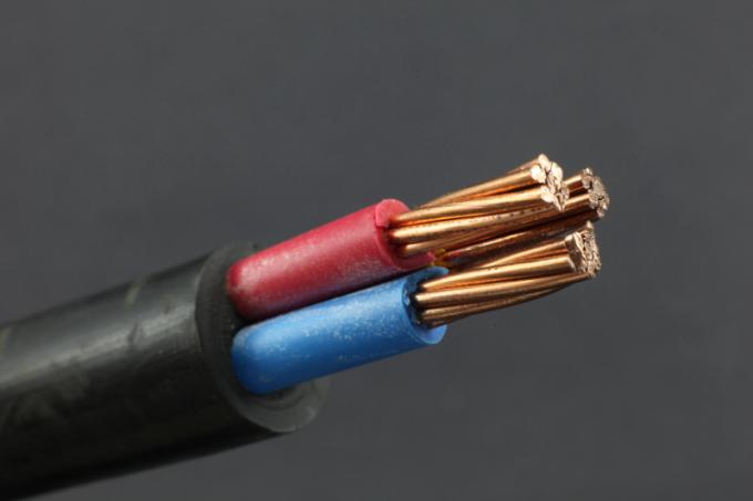 종류 1 IEC 60502 - 1 표준 낮은 전압 케이블 3 핵심 PVC 구리 건축 기갑 아무도